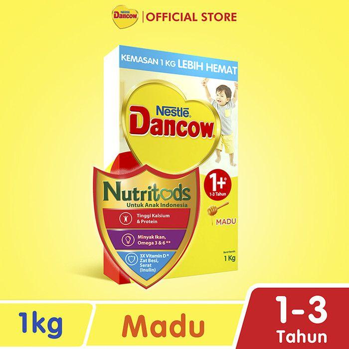 Gambar Nestle DANCOW 1+ Madu Susu Anak 1-3 Tahun 1Kg dari Enoza Store undefined Tokopedia