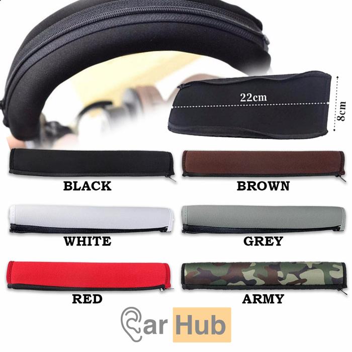 Gambar Headband Cover ATH-M20X M30X M40X M50X M70X MSR7 MDR 1A 1R WS550IS - Black dari EarHub. undefined Tokopedia