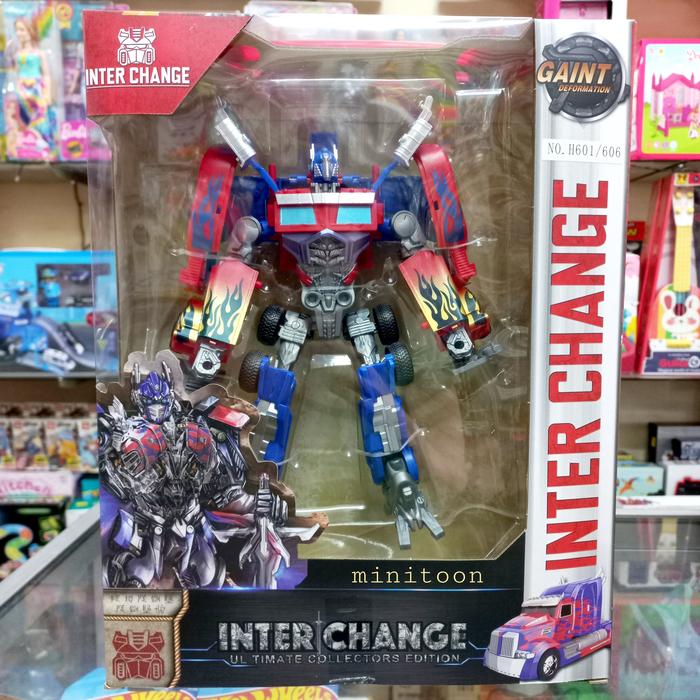Gambar BUMBLEBEE TRANSFORMERS Interchange Robot Deform Autobot - optimus dari Minitoon undefined Tokopedia
