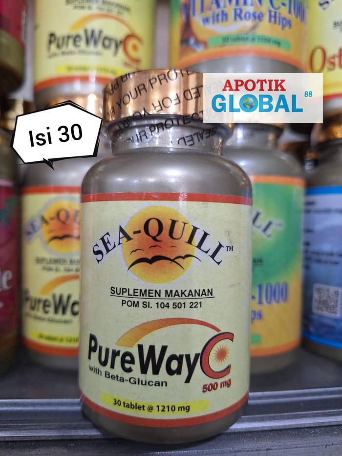 Gambar SeaQuill PureWay C with Beta Glucan - 30 dari Apotik Global 88 Medan undefined Tokopedia