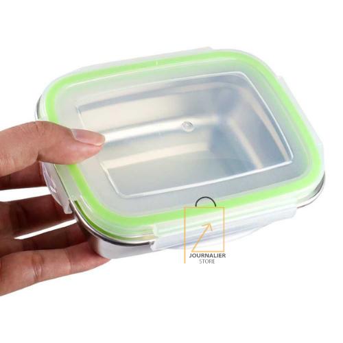 Gambar Lunchbox Kotak Makan Anti Tumpah Lunch Box Stainless Steel 304 - 350ml dari Journalierstore undefined Tokopedia