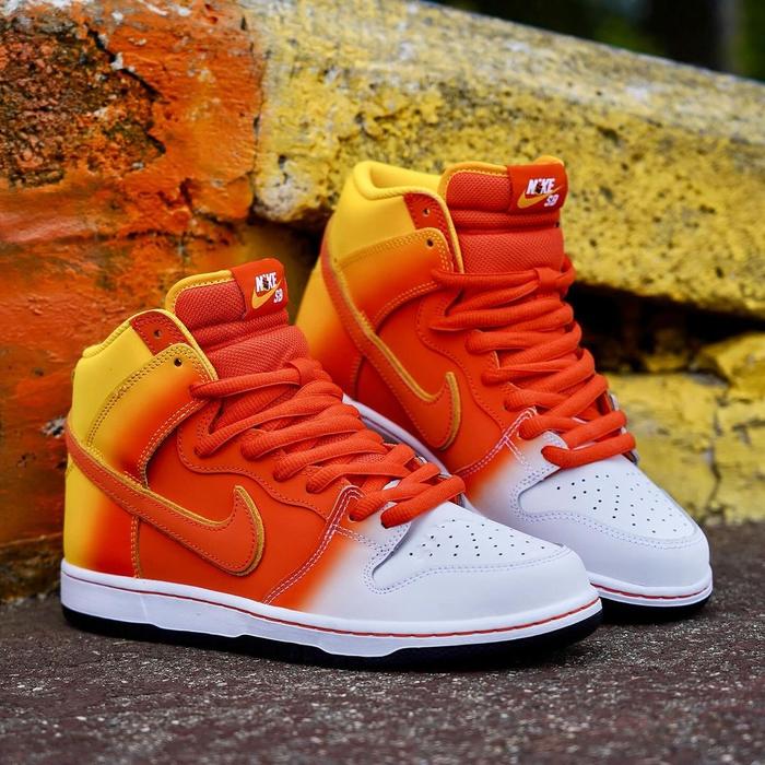Dark Grey Nike Sb Dunk High Orange Label Anthracite Jual Nike SB