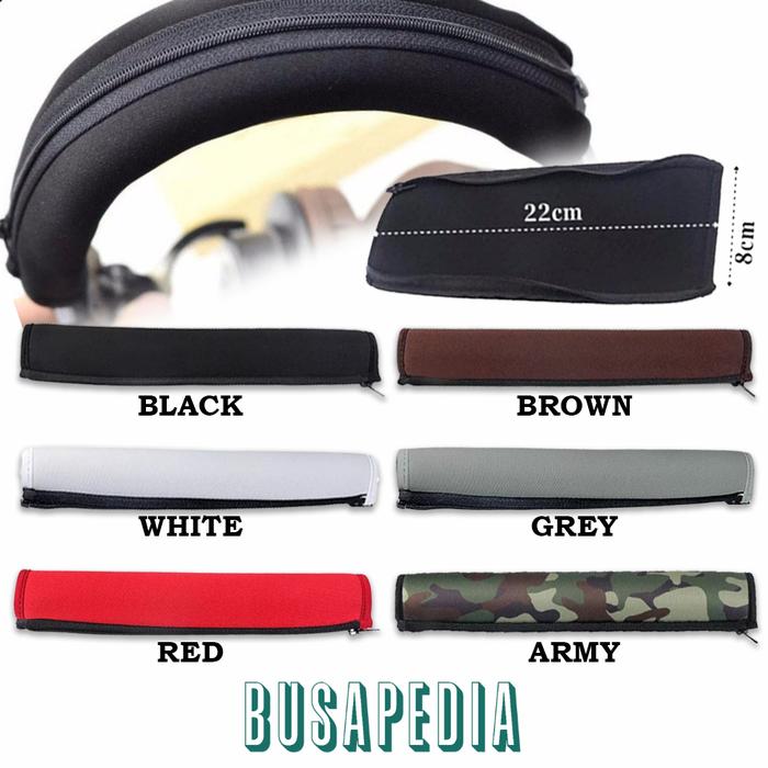 Gambar Headband Cover ATH-M20X M30X M40X M50X M70X MSR7 MDR 1A 1R WS550IS - Black dari BusaPedia undefined Tokopedia