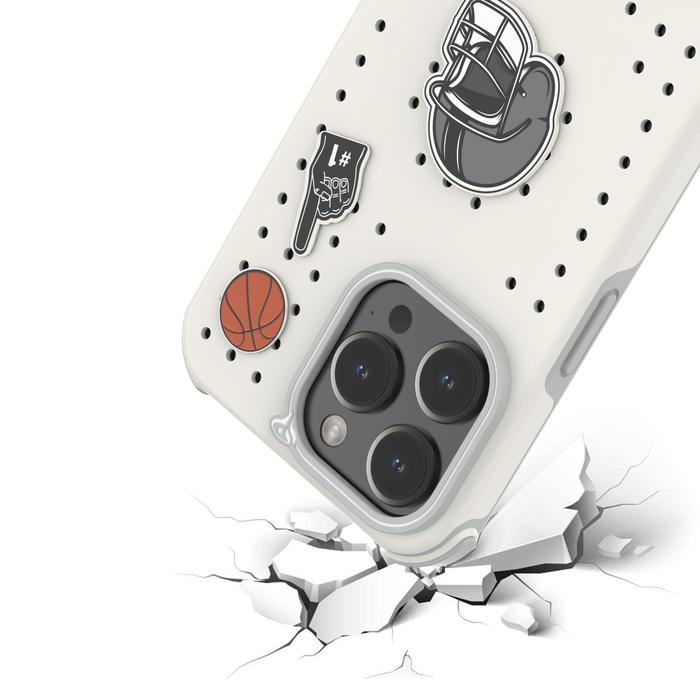 Gambar Casing iPhone 15 Pro Max Pinit Dynamic Antimicrobial Case with MagSafe - White dari Doria Official Store by IGA undefined Tokopedia