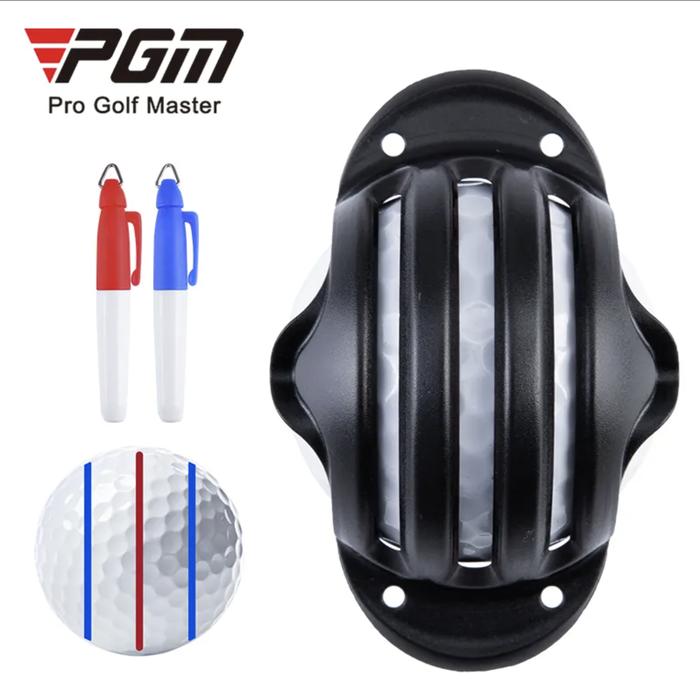 Gambar Triple 3 Line Golf Ball Marker Liner Set Penggaris Bola Golf PGM Ori - Three Line Type dari Wayne Caster undefined Tokopedia