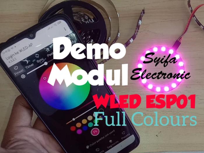 Gambar wled modul rgb esp01 ws2811 ws2812 ring rgb - plus esp01 dari Syifa Electronic undefined Tokopedia