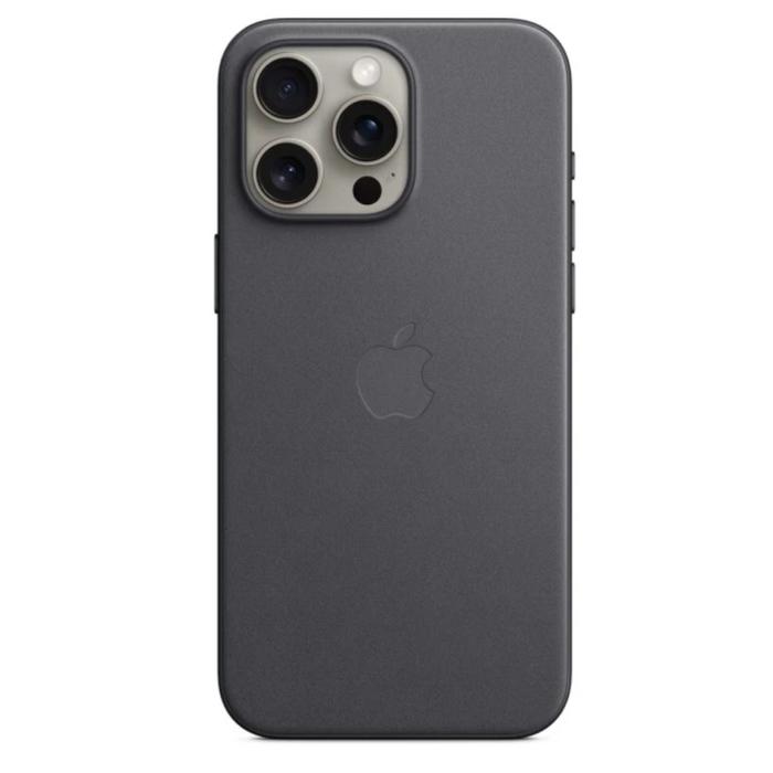 Gambar Case iPhone 15 Pro Max Plus iPhone 15 Pro FineWoven Magnetic MagSafe - Black, iPhone 15 dari Planet Accessories. undefined Tokopedia