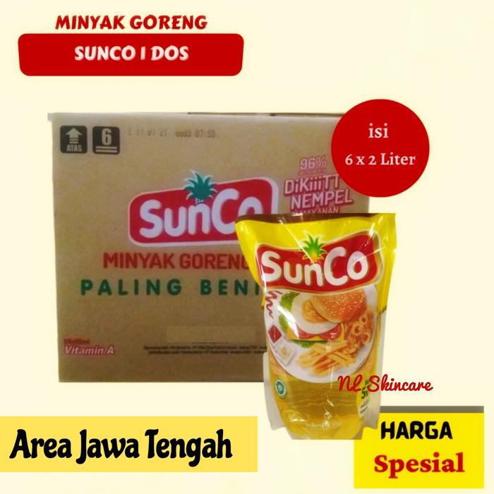 Gambar Paket Murah 1 karton Minyak goreng sunco 1 liter & 2 liter - 2L 1 karton dari NL_skincare undefined Tokopedia