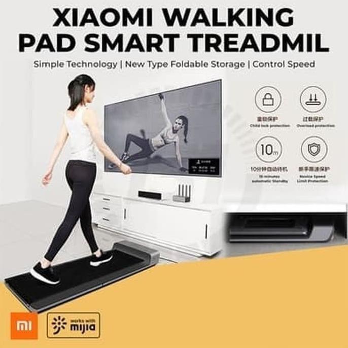 Paling Baru Xiaomi Walking Pad Smart Treadmill Alat Fitnes Fitness