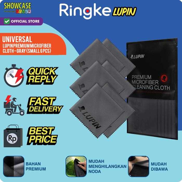 Gambar Ringke Compatible For Lupin Microfiber Kain Lap Serbaguna Anti Minyak High Quality - Small-6pcs dari ShowcaseFever undefined Tokopedia
