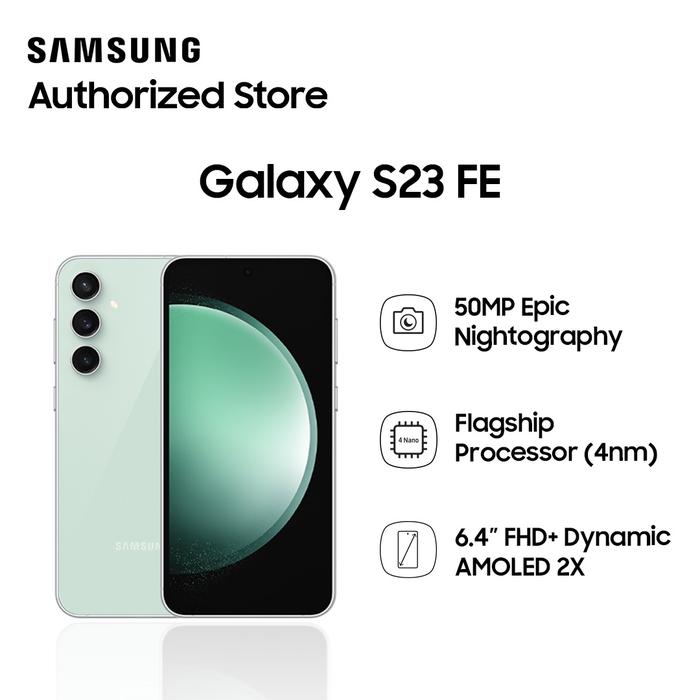 Gambar Samsung Galaxy S23 FE 5G 8GB/128GB - Mint dari SES Hapeworld undefined Tokopedia