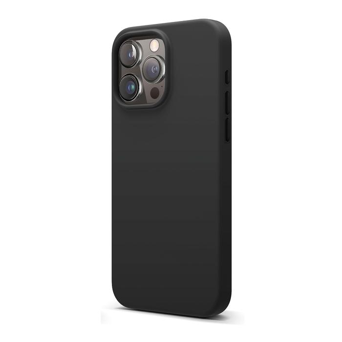 Gambar Case for iPhone 15 Pro Max Plus Getgard Liquid Silicone Soft Casing - Black, iPh 15 Pro Max dari GET-WID undefined Tokopedia