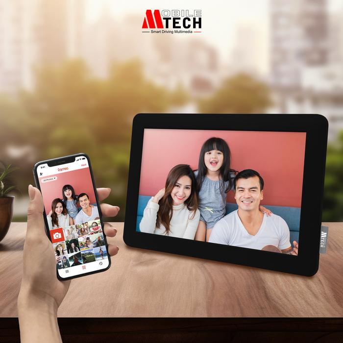 Gambar Smart Wi-Fi Photo Frame Mobiletech - Hitam dari MobileTech Indonesia undefined Tokopedia