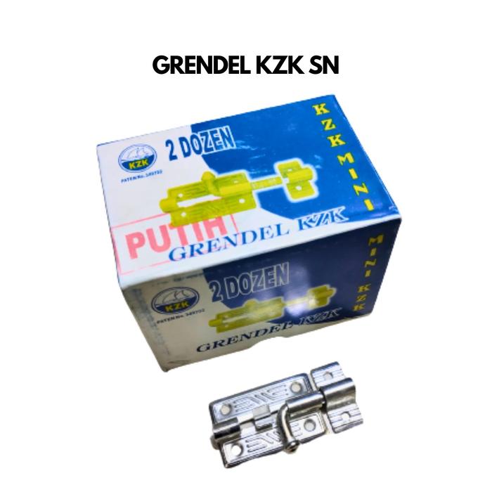 Gambar Grendel KZK Mini 2" Silver Slot Hongkong Plat Aluminium Slot Jendela - Silver dari Planet Tools 88 undefined Tokopedia