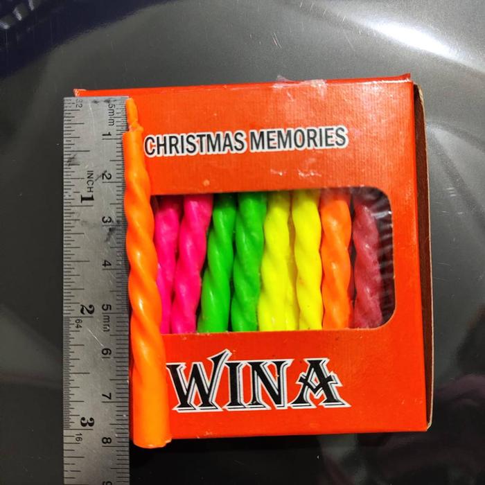 Gambar Lilin Wina Lilin Ulir Wina lilin ulang tahun grosir lilin ultah murah - PACK NO BUBBLE dari chochogrosir undefined 5 Tokopedia