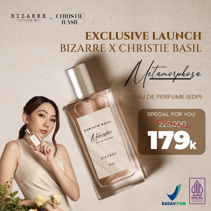 Gambar BIZARRE Parfum Wanita X Christie Basil Eau De Perfume EDP 50 ML dari Napoleon Perfume undefined Tokopedia