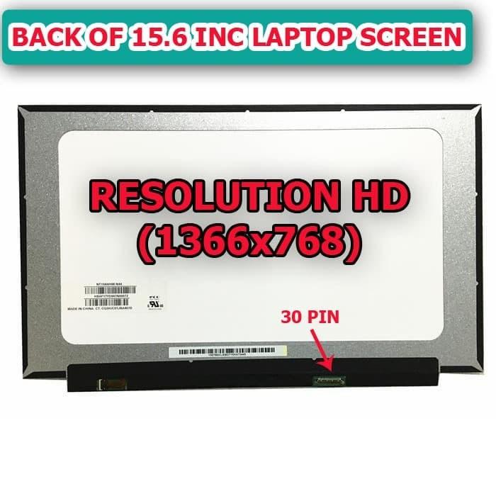 Écran LCD LED Asus 15,6 Pouces Pour M509BA-HD Series - Résolution 1366x768, Connecteur 30 Broches, Neuf