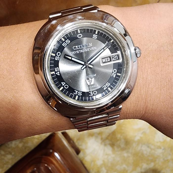 CITIZEN CRYSTAL SEVEN CUSTOM シチズン クリスタル セブン 30 jewel 