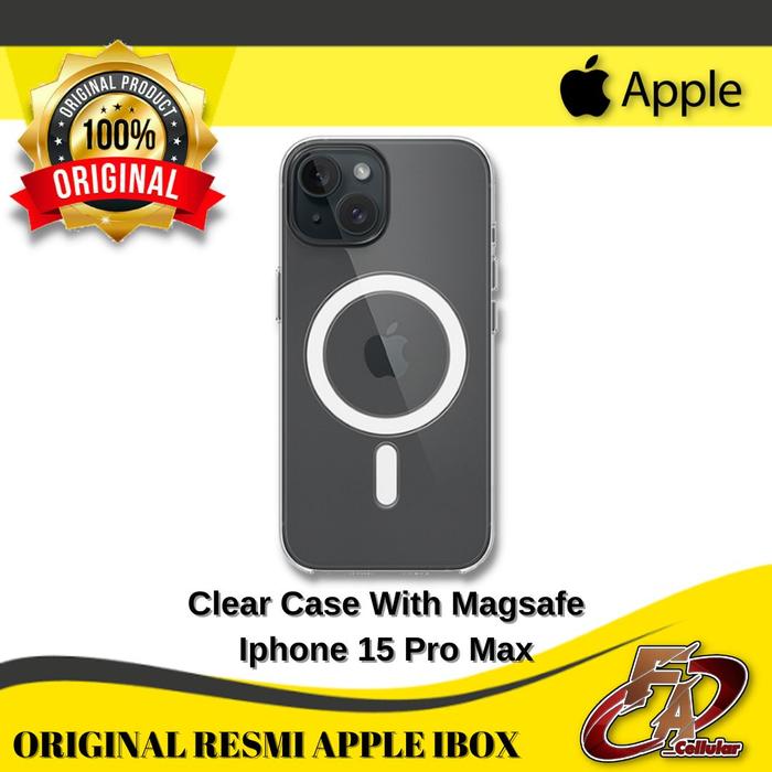 Jual Clear Case With Magsafe Apple Iphone 15 Pro Max Garansi