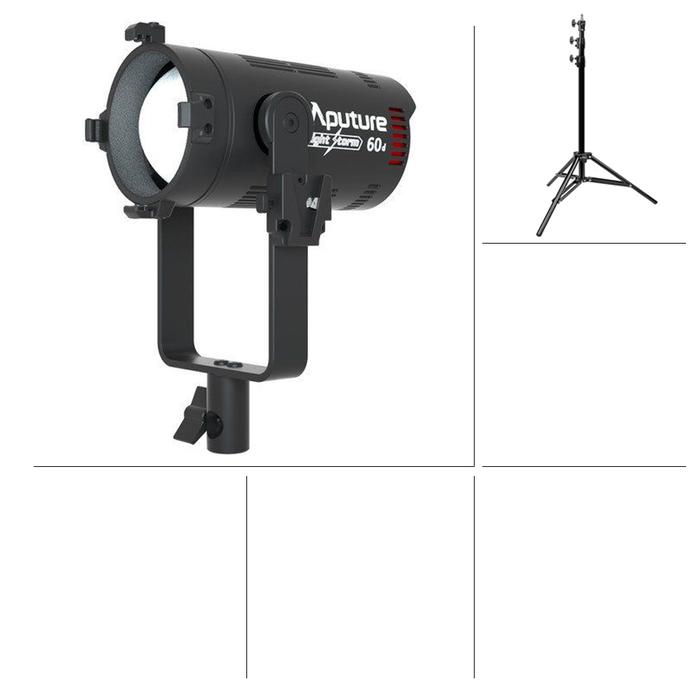 Gambar Aputure Light Storm Ls 60d Daylight LED Light Ls-60d ls 60d - PAKET 1, V-MOUNT 130WH dari aputure undefined Tokopedia