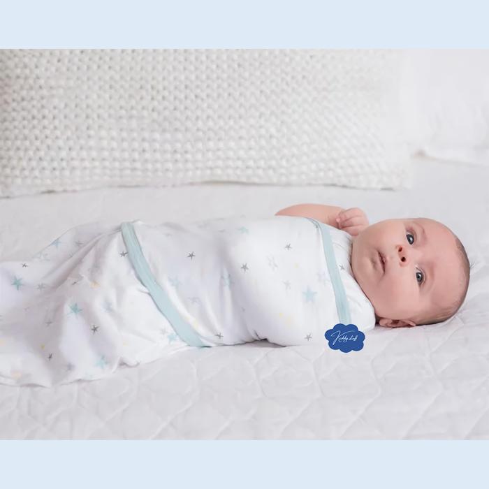 Gambar Embe Classic 2 Way Swaddle - bedongan instan - Stars dari kiddy.stuff undefined Tokopedia