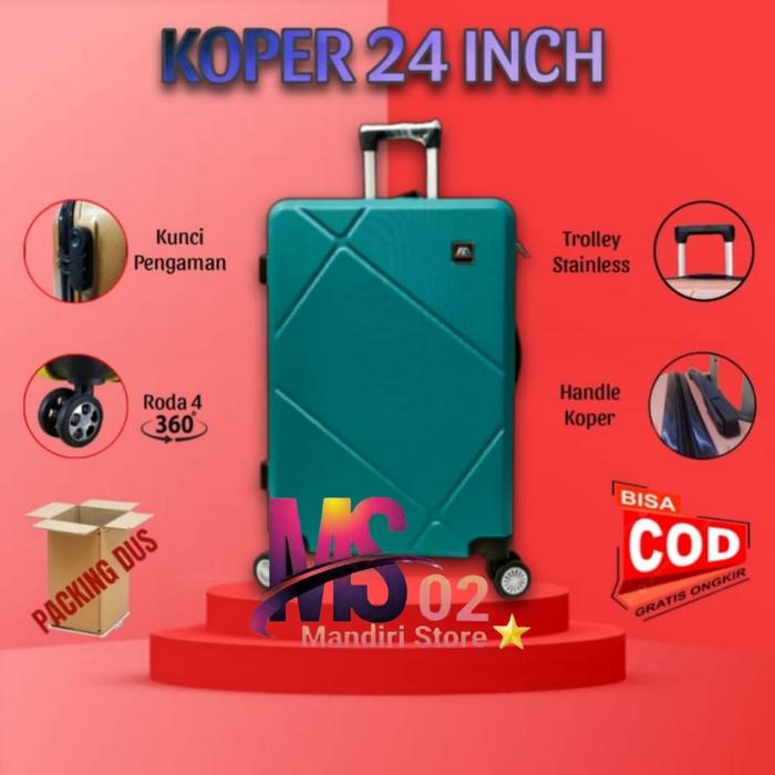 Gambar KOPER 24 INCH,KOPER POLO CAVALLO 074 - HIJAU TOSCA dari MandiriStore02 undefined Tokopedia