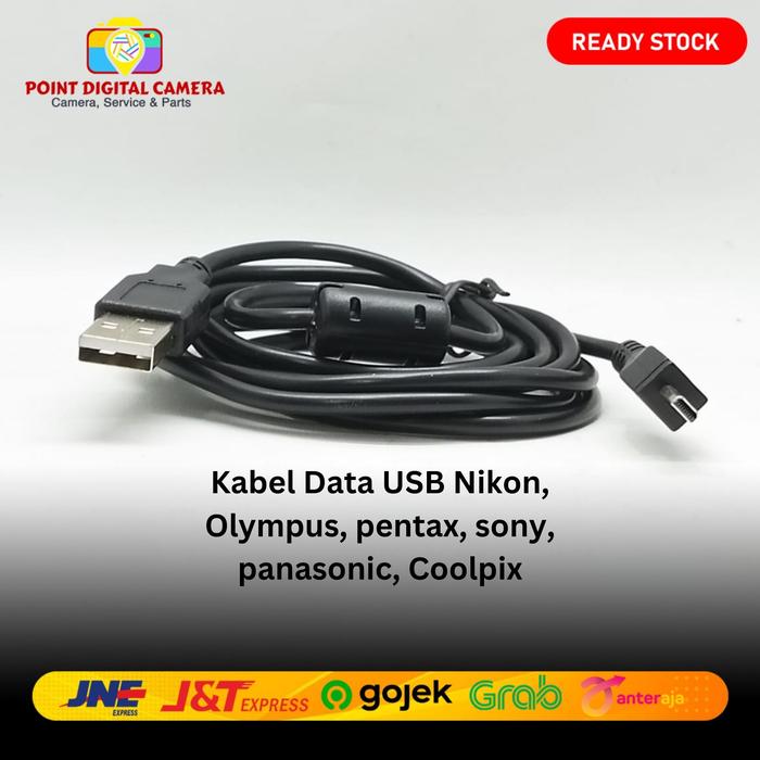 Jual Kabel Cable Data USB pin For Nikon CoolPix Fuji Panasonic