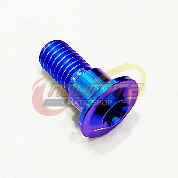 Gambar Baut Titanium Probolt Disc Honda Yamaha Suzuki Kawasaki Knok Drat 12 - Biru dari NoLimitz undefined 3 Tokopedia