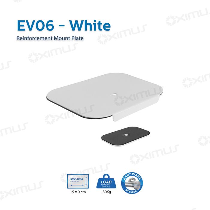 Gambar Kit Plate Plat Penguat Protektor Pengaman Meja Bracket OXIMUS EV06 - Putih, DT dari Oximus Indonesia undefined Tokopedia