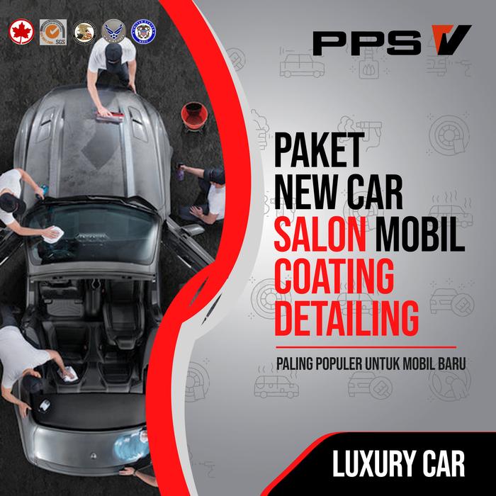Gambar PPS Paket NEW CAR Coating Teflon & Full Detailing, Kaca & 4 Velg - Luxury dari PPS TEVO undefined Tokopedia