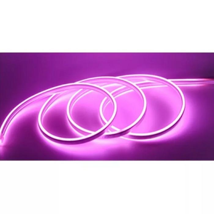 Gambar Lampu neon flex LED selang Flexible strip sign per meter ip 65 - Merah Muda dari Sinar Sakti Elektronik Malang undefined Tokopedia