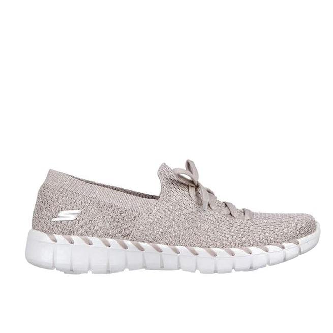 Promo Skechers Go Walk Smart Women's Sneaker Taupe original 36 di  Ninenine Original Tokopedia