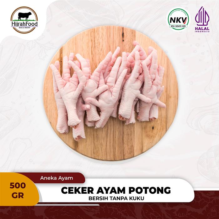 Gambar Ceker Ayam Potong Bersih Tanpa Kuku | Chicken Feet - 1 kg dari Hijrahfood Meatshop undefined 3 Tokopedia