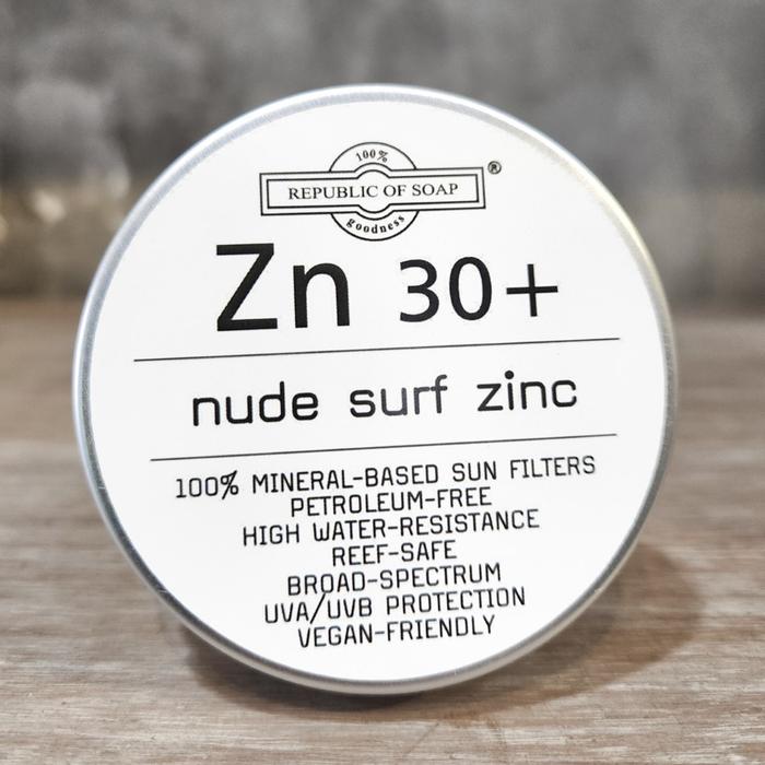 Gambar Surf Face Zinc Nude 60gr - Reef Safe - Water resistant SPF30 - Coconut dari Republic of Soap undefined Tokopedia