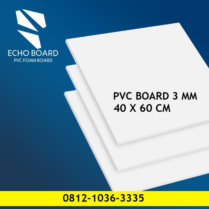 Gambar PVC BOARD 3 MM UKURAN 40 CM X 60 CM - 40 X 60 dari CV ASKARA SETYA TAMA undefined Tokopedia