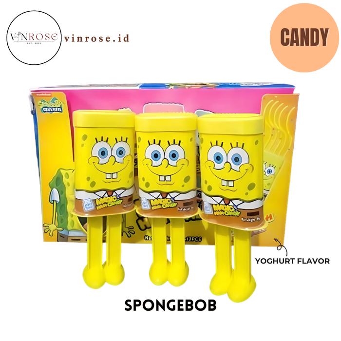 Gambar [1pcs] Permen Viral Korean Magic Hair Candy Spongebob Korea - Spongebob dari Vinrose.id undefined Tokopedia