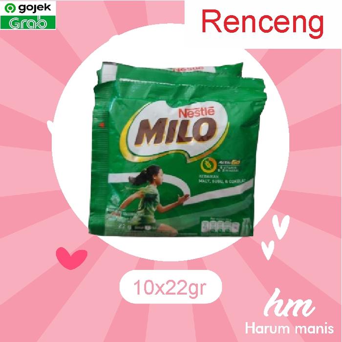 Gambar Milo Activ Go Sachet Renceng 10 x 22gr dari Harum Manis Mart undefined Tokopedia