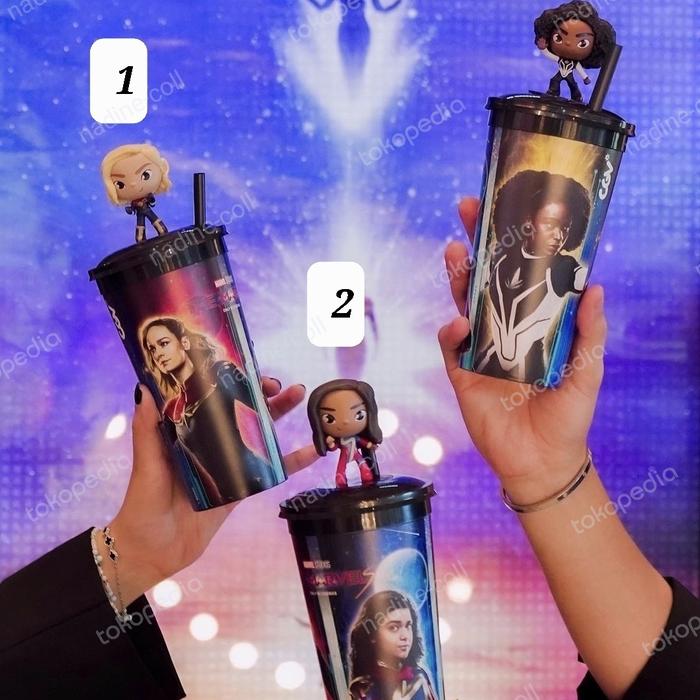 Gambar Tumbler CGV The Marvels Satuan atau Set - 4 dari Nadine-coll undefined Tokopedia