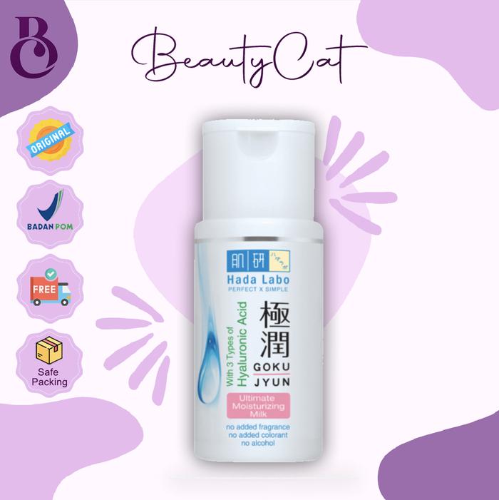 Gambar Hada Labo Gokujyun Moisturizing Milk 100 ML | Hadalabo Pelembap Wajah dari Beautycat Cosmetics undefined Tokopedia