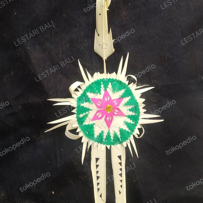 Gambar tamiang/sampian gantung 1pcs/hindu /bali /jejaitan/galungan/kuningan dari LESTARI BALI undefined Tokopedia