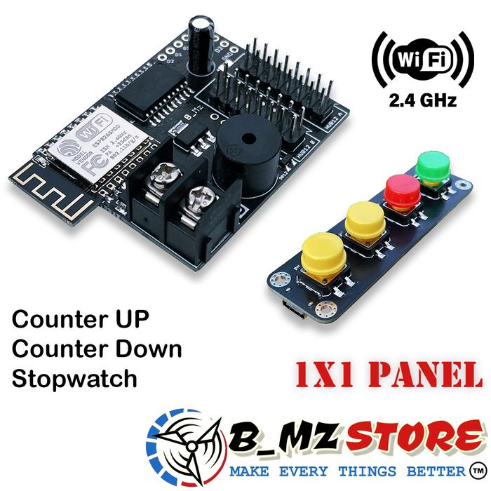 Gambar Kontroller Timer P10 - Stopwatch - Counter UP - Counter DOWN - 1x1 Panel dari bmzstorejogja undefined Tokopedia
