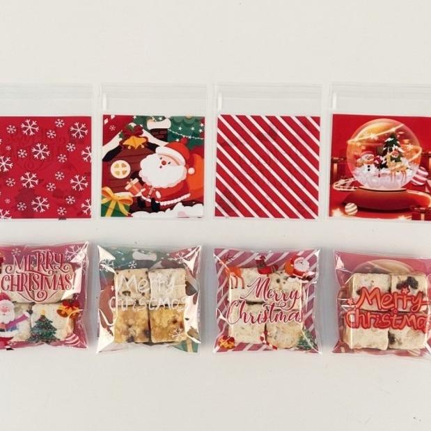 Gambar 10pcs Plastik Cookies Natal Plastik Permen Natal Plastik Natal Lucu - Cookies F dari CHEAPPY RAASHOPZ undefined Tokopedia