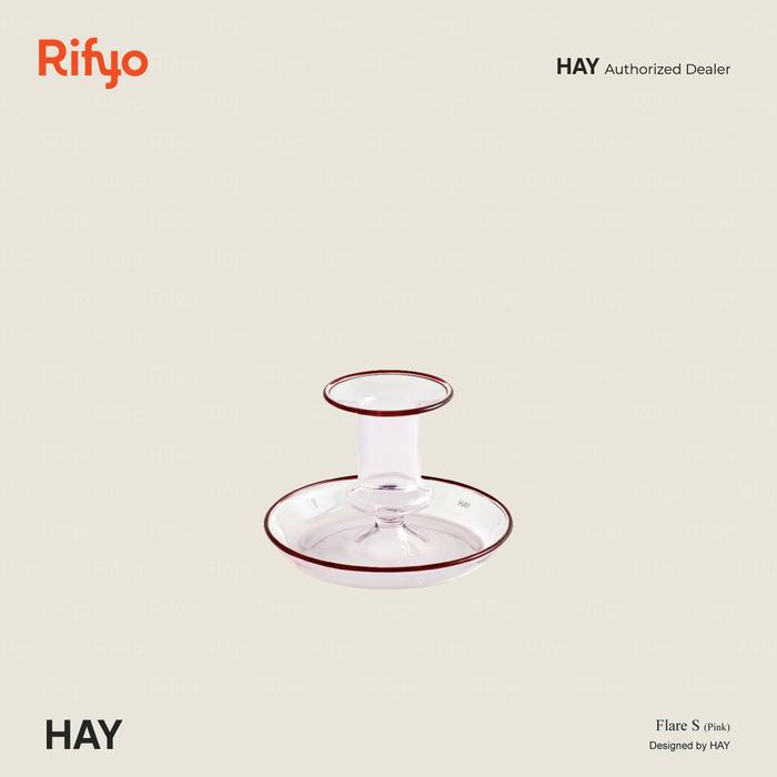 Gambar HAY Flare Candleholder, Small - Pink dari Rifyo undefined Tokopedia