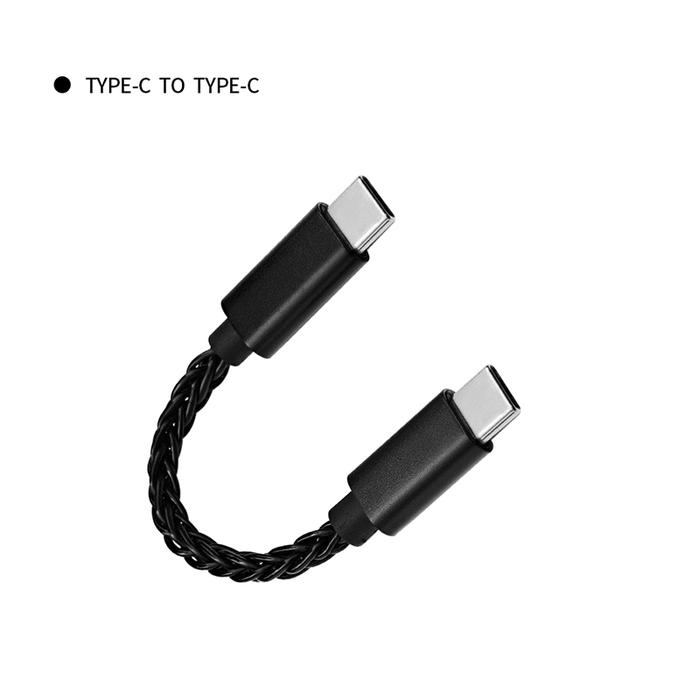 Gambar JCALLY OT4 OT04 Black USB type C Lightning Short Cable for USB Dongle - USB C - USB C dari TokoKereHore_NEW undefined Tokopedia