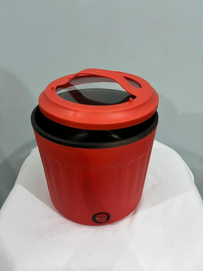 Gambar Panci Listrik Masak Nasi Multifungsi Cooking Pot Elektrik Mini Rice Cooker Panci Listrik Serbaguna 1L - CLARA-RED dari Lemarikainjkt168 undefined Tokopedia