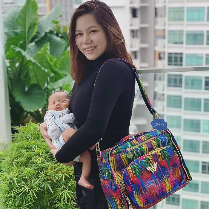 Gambar Jujube BFF - tas diaper - diaper bag - tas popok - Wonder woman dari kiddy.stuff undefined Tokopedia