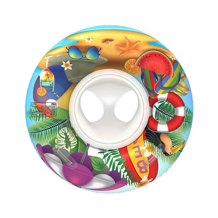 Gambar PELAMPUNG RENANG ANAK SWIMMING POOL BENTUK BULAT DONAT DIAMETER 60CM D - Kuning dari 3Lpedia undefined Tokopedia