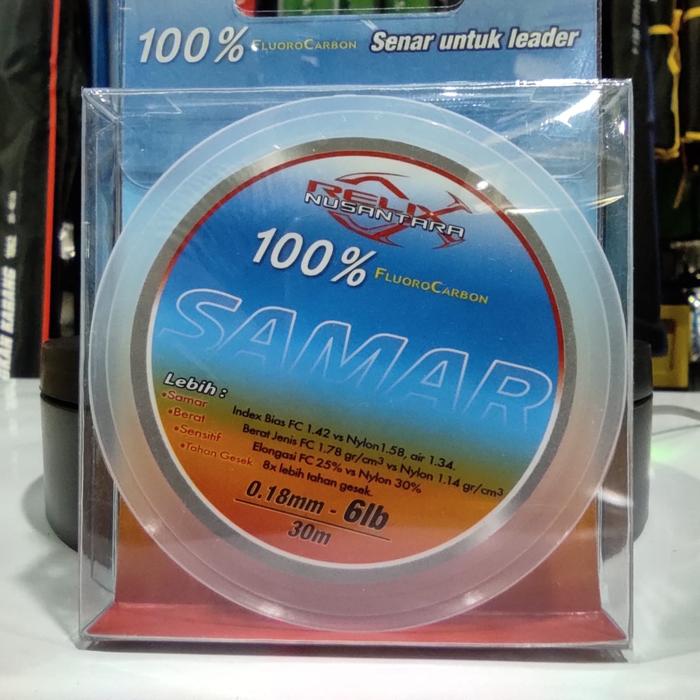 Gambar SENAR PANCING LEADER RELIX NUSANTARA SAMAR FLUOROCARBON 20M - 25M -30M - 6 Lbs dari NIDIA FISHING SHOP undefined Tokopedia