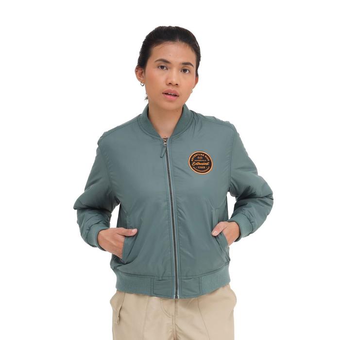 Gambar EIGER WOMEN CRANK UP BOMBER JACKET - Green, 2XL dari Eiger Adventure Store Official undefined Tokopedia