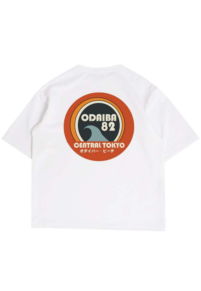 Gambar kaos oversize retro vintage jadul gambar belakang odaiba 82 MTP91 MTP9 - Putih, S dari THIRD DAY Kota Bandung Tokopedia